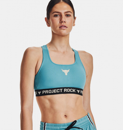 Clothing - Under Armour  Project Rock Crossback Training Ground Sports Bra | Fitness 